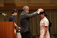 衛生学院（第49期生）戴帽式